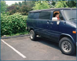 parked van
